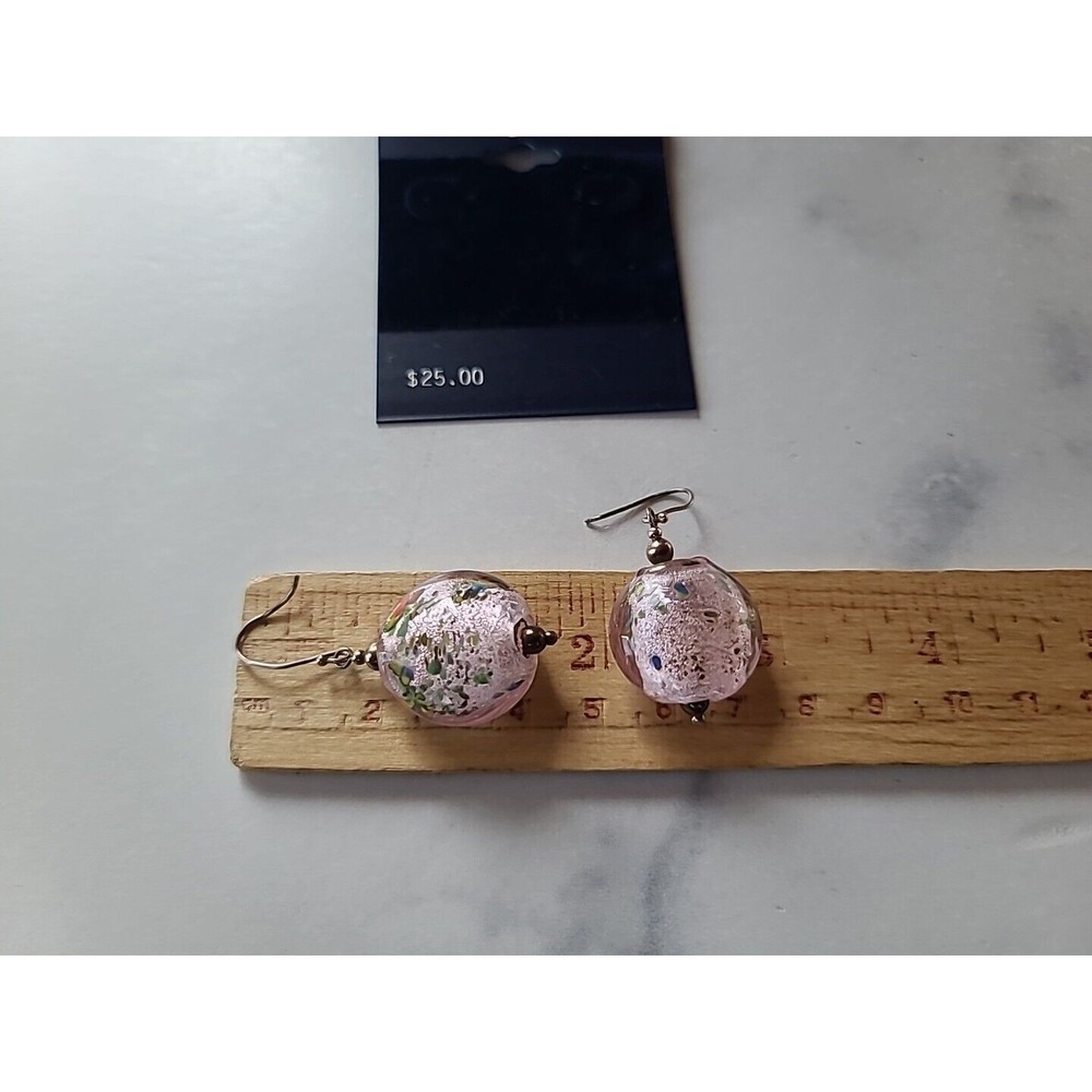 Vintage Sterling Silver Dangling Pierced Earrings, NWT - Picture 10 of 10